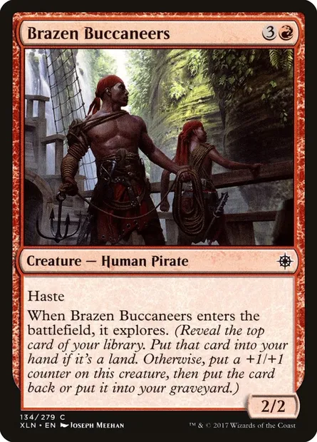 Brazen Buccaneers, Magic card XLN 134 — Ixalan set