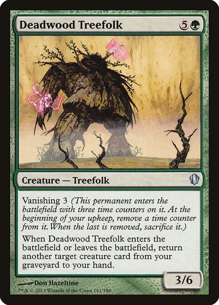Deadwood Treefolk, Magic card C13 141 — Commander 2013 set