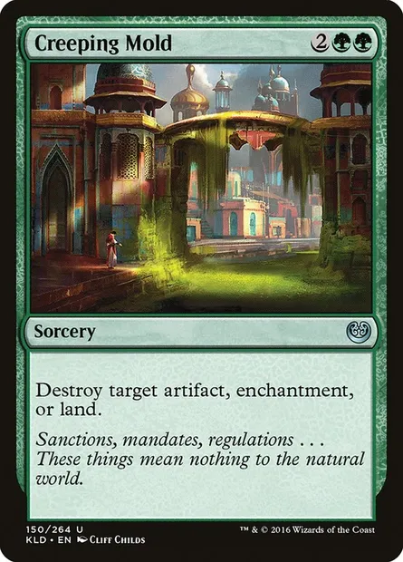 Creeping Mold, Magic card KLD 150 — Kaladesh set