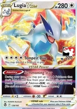 Lugia VSTAR, Pokémon card PPS 139-4 — Play! Pokémon Prize Pack Series set