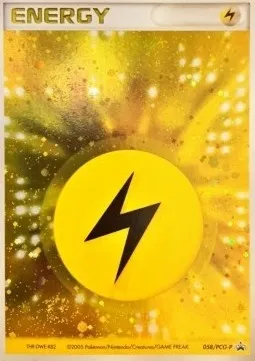 Lightning Energy, Pokémon card PCG-P 058 — PCG Promos set