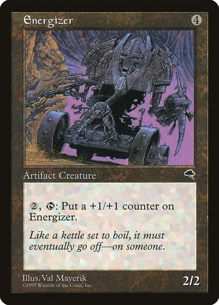 Energizer, Magic card TMP 285 — Tempest set