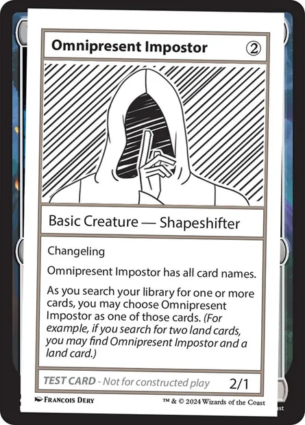 Omnipresent Impostor, Magic card MB2 504 — Mystery Booster 2 set