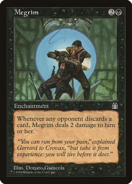 Céphalalgie, carte Magic STH 62 — extension Forteresse