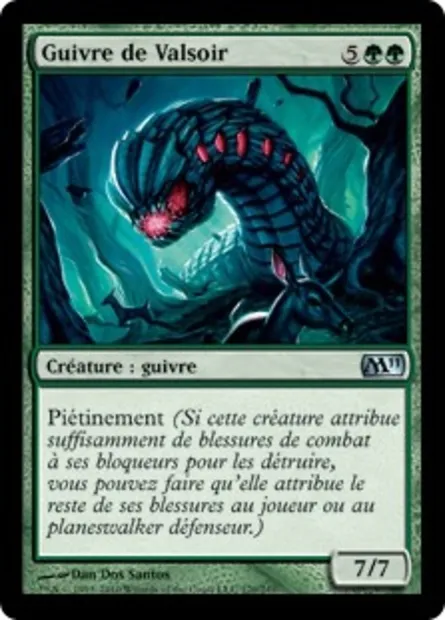Guivre de Valsoir, carte Magic M11 170 — extension Magic 2011