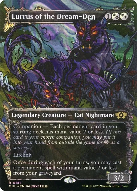 Lurrus de la Tanière des rêves, carte Magic MUL 181 — extension Multiverse Legends
