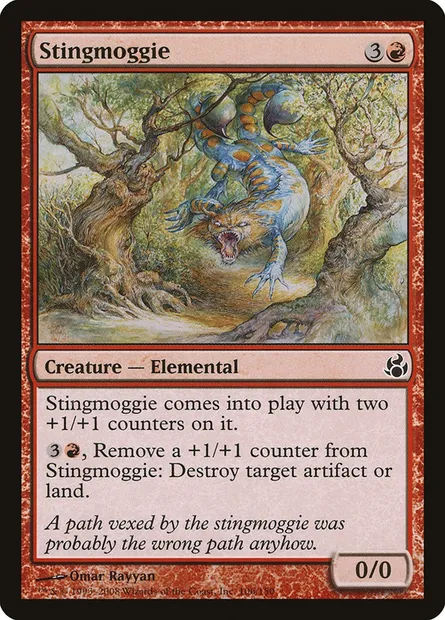 Stingmoggie, Magic card MOR 106 — Morningtide set