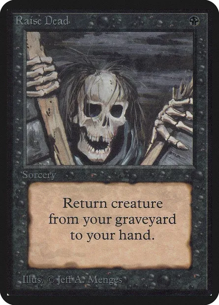 Raise Dead, Magic card LEA 122 — Limited Edition Alpha set