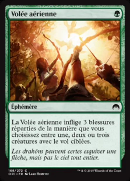 Volée aérienne, carte Magic ORI 168 — extension Magic Origines