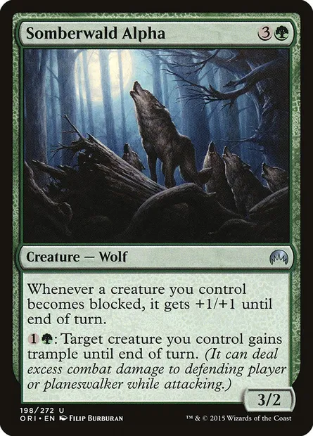 Somberwald Alpha, Magic card ORI 198 — Magic Origins set