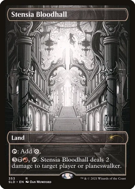 Hall de sang stensien, carte Magic SLD 353 — extension Secret Lair Drop