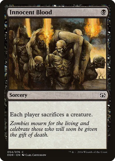 Innocent Blood, Magic card DDR 54 — Duel Decks: Nissa vs. Ob Nixilis set