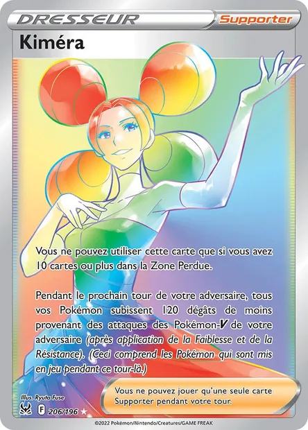 Kiméra, carte Pokémon LOR 206 — extension Origine Perdue