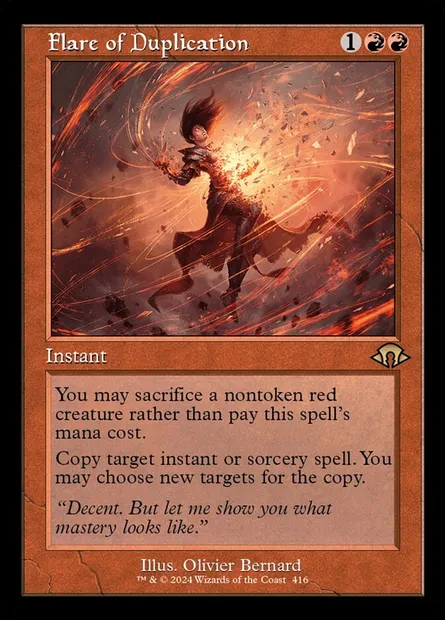 Flare of Duplication, Magic card MH3 416 — Modern Horizons 3 set