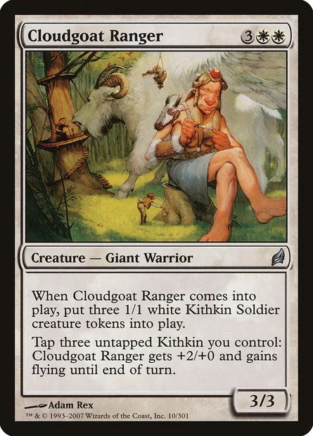 Cloudgoat Ranger, Magic card LRW 10 — Lorwyn set