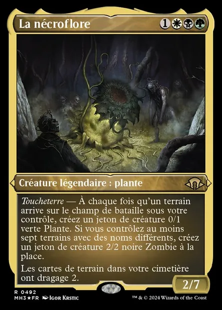 La nécroflore, carte Magic MH3 492 — extension Modern Horizons 3