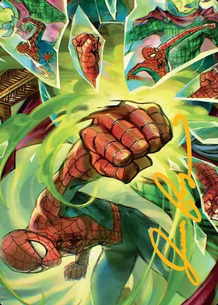 Kapow! // Kapow!, carte Magic ASPM 17 — extension Marvel's Spider-Man Art Series