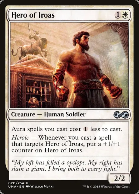 Héros d'Iroas, carte Magic UMA 20 — extension Ultimate Masters