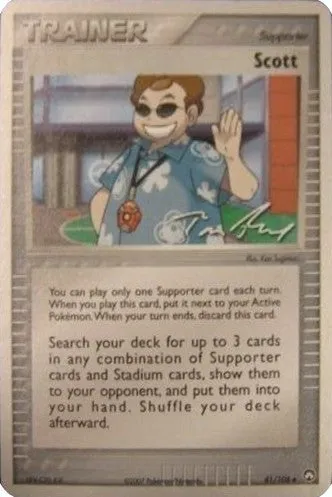 Scott, carte Pokémon WCD07 081 — extension World Championship Decks 2007