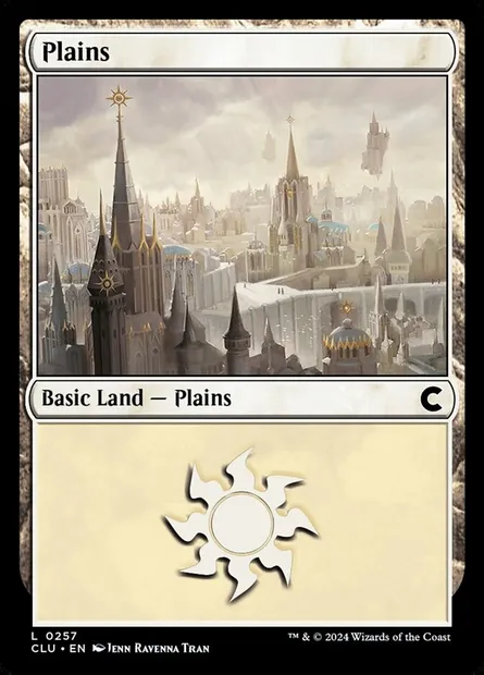 Plains, Magic card CLU 257 — Ravnica: Clue Edition set