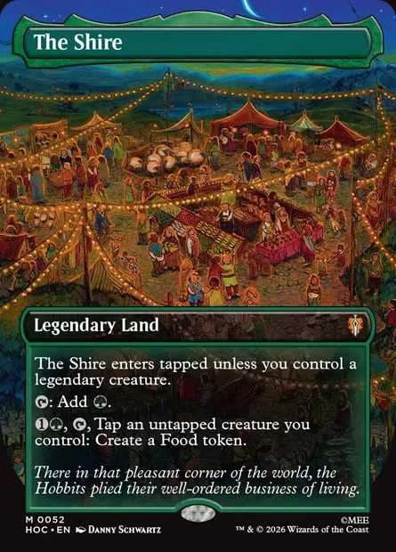 The Shire, Magic card HOC 52 — The Hobbit Eternal set