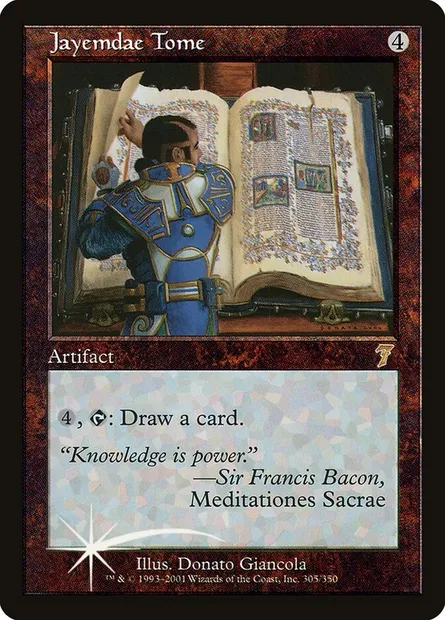 Jayemdae Tome, Magic card 7ED 305★ — Seventh Edition set