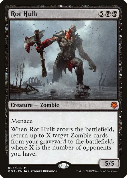 Rot Hulk, Magic card GNT 3 — Game Night set