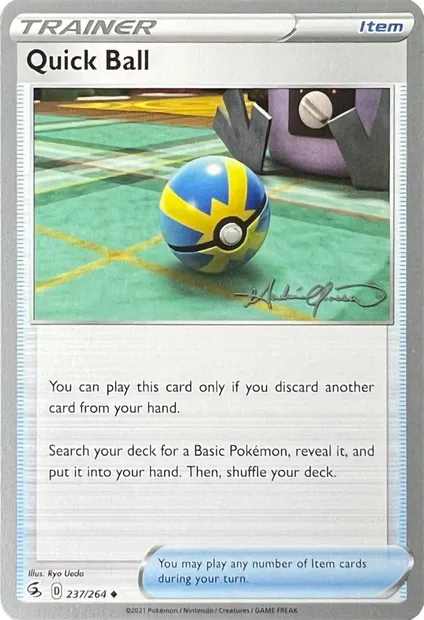 Rapide Ball, carte Pokémon WCD22 237-2 — extension World Championship Decks 2022