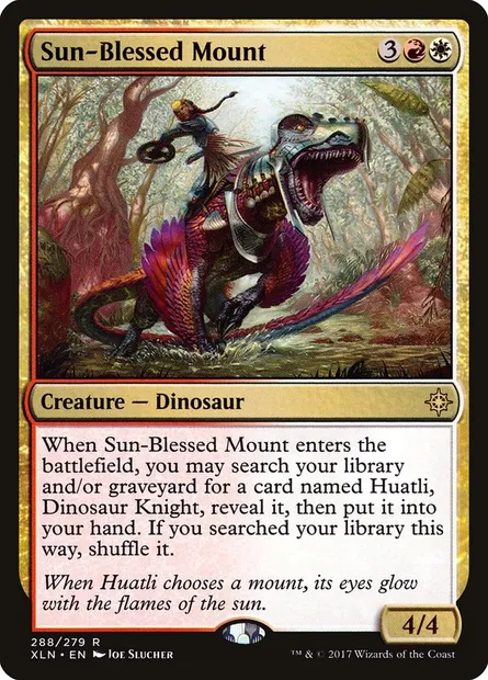 Sun-Blessed Mount, Magic card XLN 288 — Ixalan set
