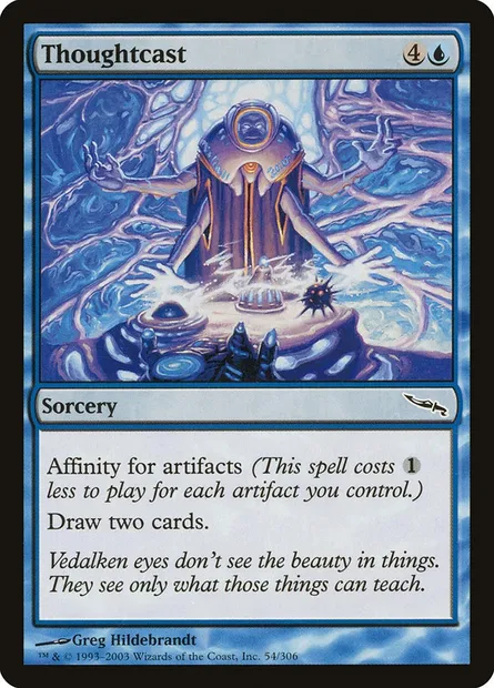 Adjuration des pensées, carte Magic MRD 54 — extension Mirrodin