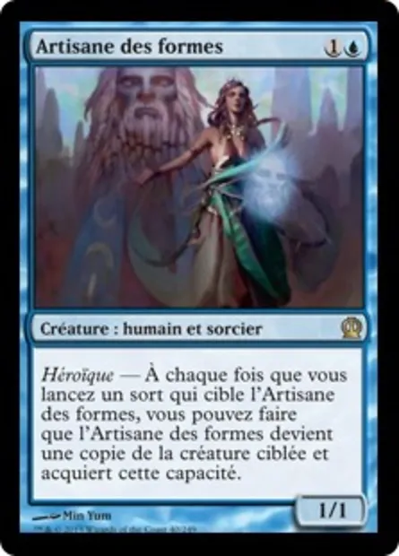 Artisane des formes, carte Magic THS 40 — extension Theros