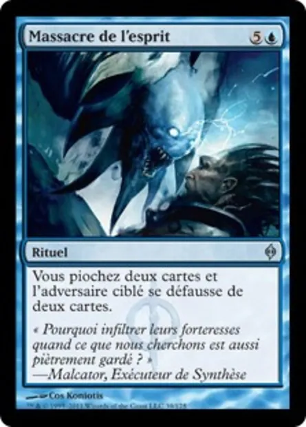Massacre de l'esprit, carte Magic NPH 39 — extension La Nouvelle Phyrexia