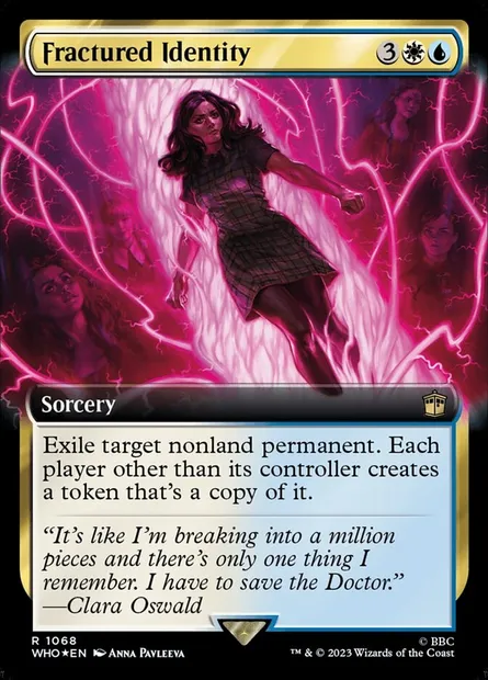 Fractured Identity, Magic card WHO 1068 — Doctor Who set