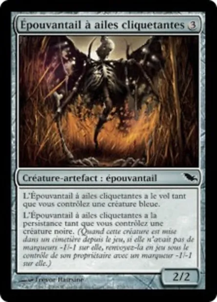 Épouvantail à ailes cliquetantes, carte Magic SHM 270 — extension Sombrelande