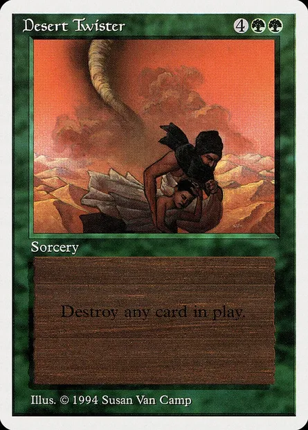Tornade du désert, carte Magic SUM 192 — extension Summer Magic / Edgar
