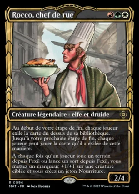 Rocco, chef de rue, carte Magic MAT 94 — extension L'invasion des machines : le jour d'après