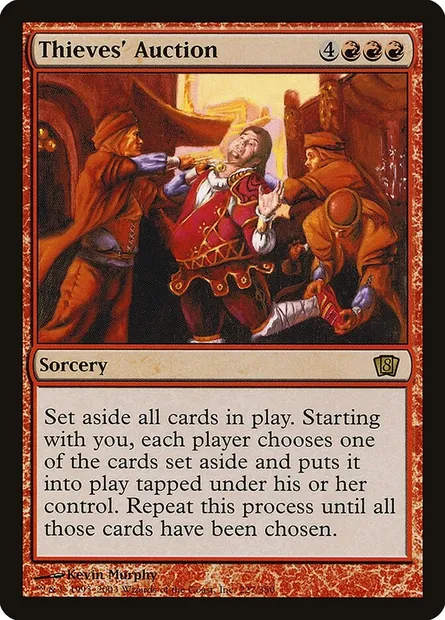 Thieves' Auction, Magic card 8ED 227★ — Eighth Edition set