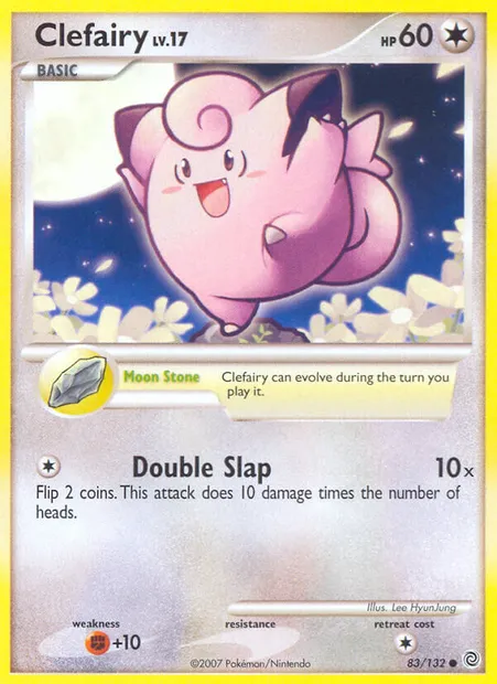 Clefairy, Pokémon card SW 83 — Secret Wonders set