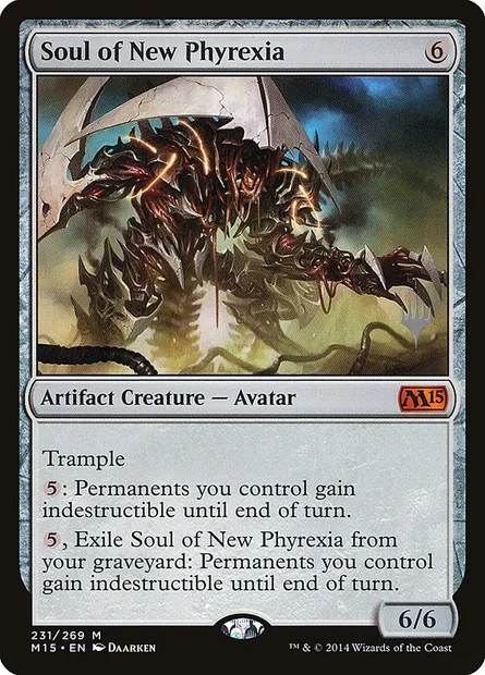 Soul of New Phyrexia, Magic card PM15 231p — Magic 2015 Promos set