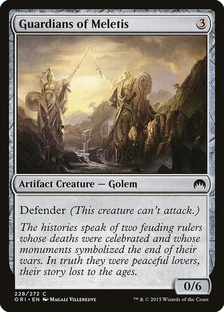 Guardians of Meletis, Magic card ORI 228 — Magic Origins set