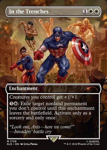 In the Trenches, Magic card SLD 1729 — Secret Lair Drop set