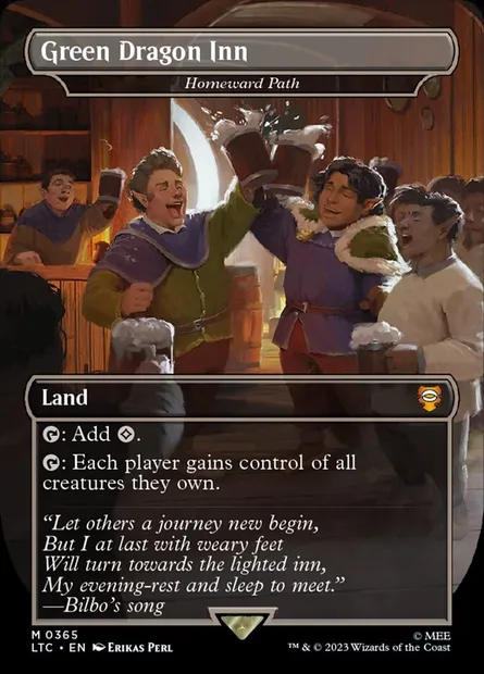 Homeward Path, Magic card LTC 365 — Tales of Middle-earth Commander set