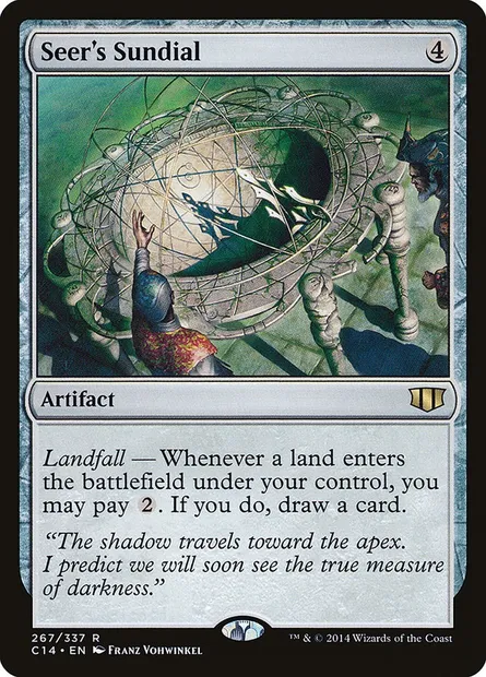 Seer's Sundial, Magic card C14 267 — Commander 2014 set