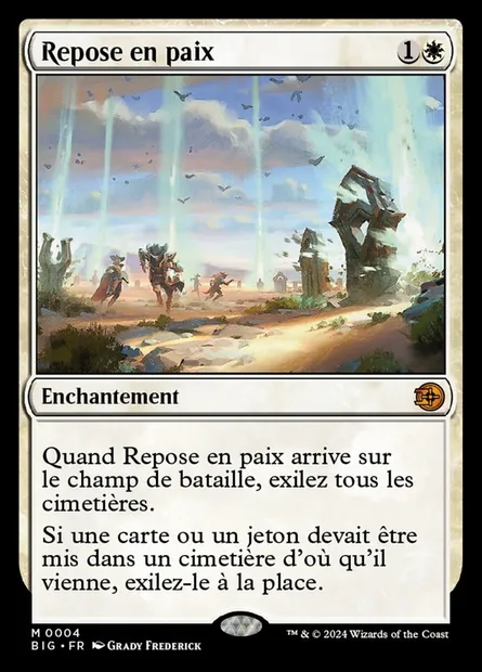 Repose en paix, carte Magic BIG 4 — extension The Big Score