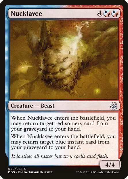 Nucklavee, Magic card DDS 26 — Duel Decks: Mind vs. Might set