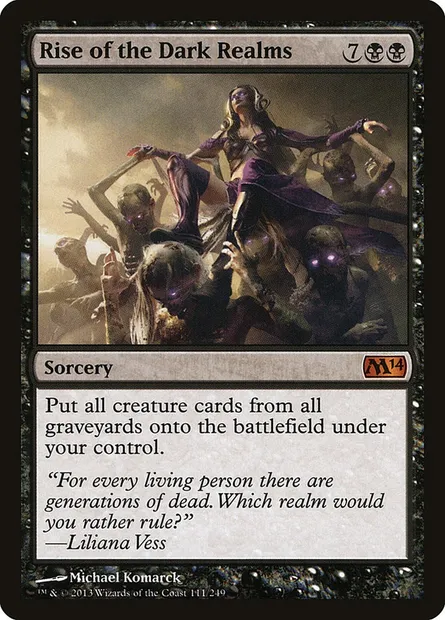 Rise of the Dark Realms, Magic card M14 111 — Magic 2014 set