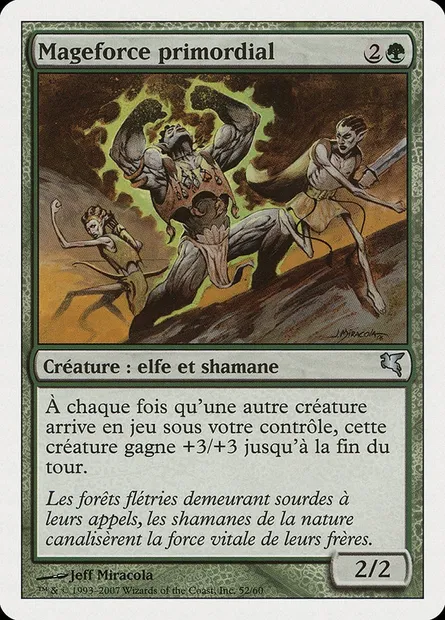 Primal Forcemage, Magic card PSAL I52 — Salvat 2005 set