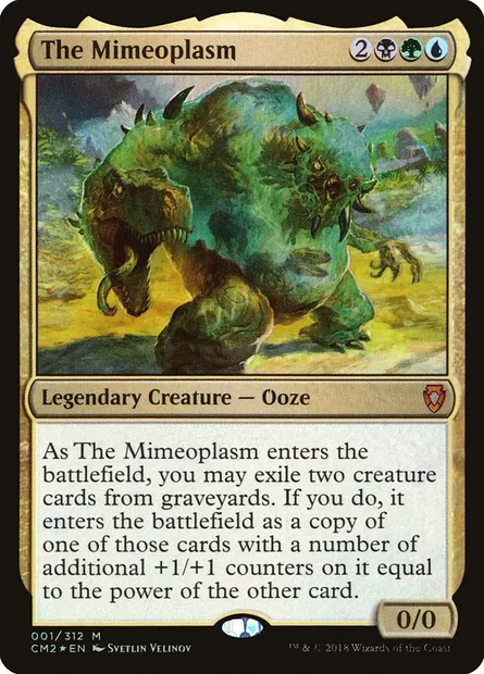 Le Ronéoplasme, carte Magic CM2 1 — extension Commander Anthology Volume II