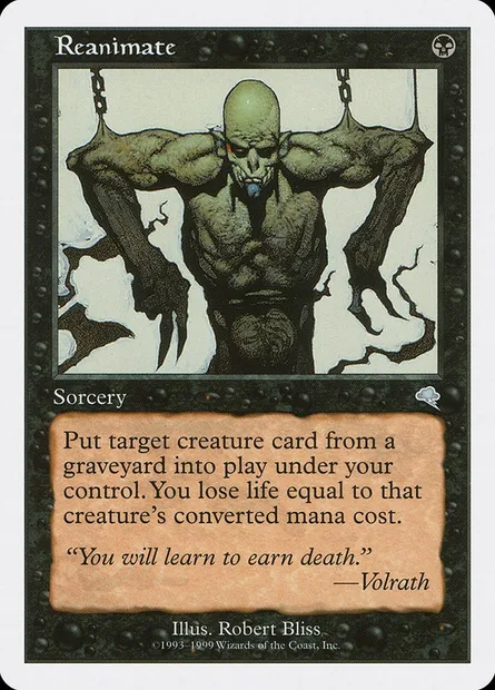 Reanimate, Magic card BRB 57 — Battle Royale Box Set set