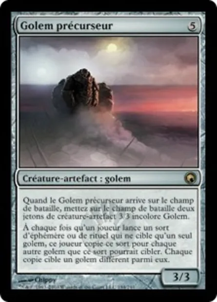 Golem précurseur, carte Magic SOM 194 — extension Cicatrices de Mirrodin